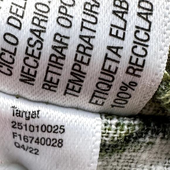 Agua Bendita X Target Wide Leg Pants Peony Floral Tie Waist Linen Green Pink XXL - Picture 6 of 7